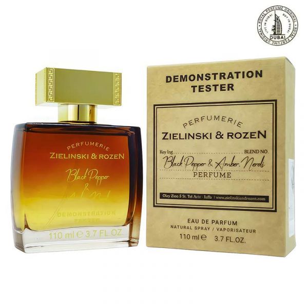 Tester Zielinski & Rozen Black Pepper & Amber, Neroli, edp., 110ml